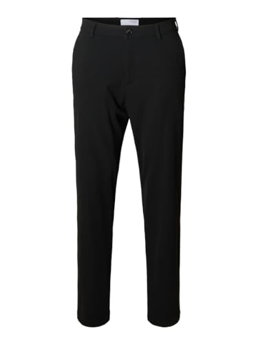 Pantalon Selected Homme Slh172 Slim Tape Lorent noir taille M pour homme