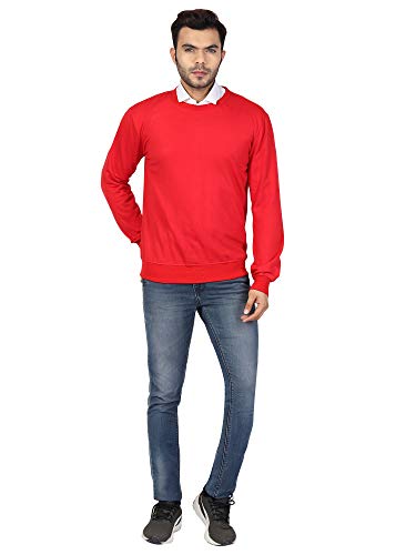Image of River Hill Men's Fleece Round Neck Sweater