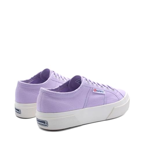 Image of Superga 2740 Platform Sneakers for Men and Women - Iconic Italian Men's and Women's Tennis Shoes with Breathable Canvas Upper, Non Slip Rubber Sole