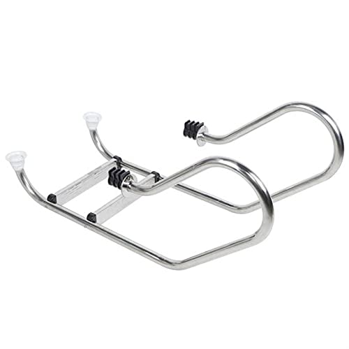 Escalera para piscina 2 peldaños acero inoxidable 304 miniatura 3