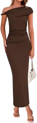 BTFBM Women Formal Cocktail Dresses Summer 2026 One Shoulder Twis...