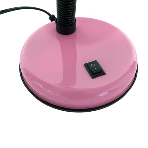 LUMINATTI BY DANURI Viking Luminária de Mesa, Rosa, Até 30 W