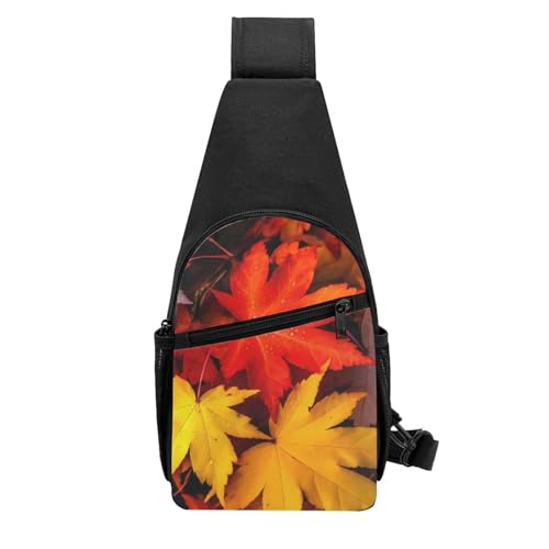 Sac à bandoulière feuilles d'érable léger pour éviter le mal de dos - 6