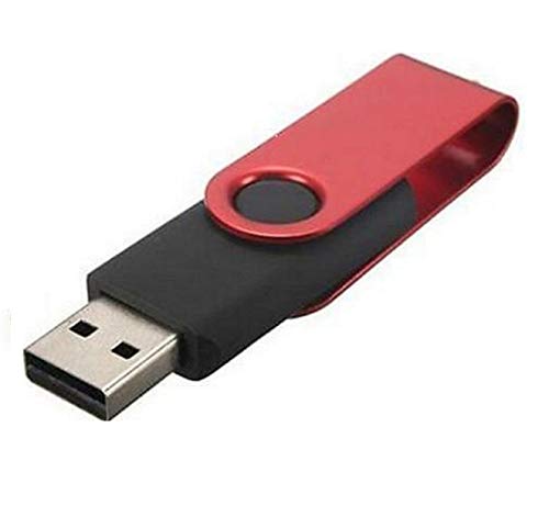 1TB 2TB USB Flash Drive USB 2.0 USB Memory Stick USB Rotatable Fold (2TB, Red)