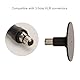 Amausen Sexmaschine Saugnapf-Adapter 3XLR-Verbinder Saugnapf-Dildo-Adapter, Zubehör für Sexmaschinen, 3,9-Zoll-Zubehör für automatische Stoßmaschinen