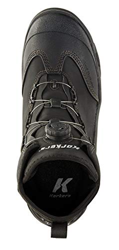Korkers Men's Devil's Canyon Wading Boots, Black, 14 #TOP6