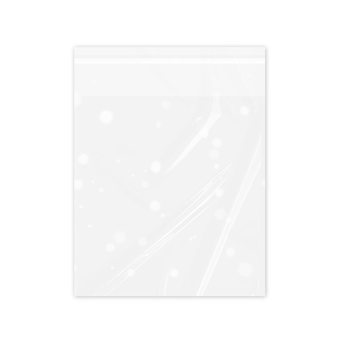 Jagowa Transparent 100 Pcs Self Adhesive Cookie Bags, Plastic Packaging Bags For Food (Frosted Dots)