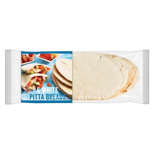 Iceland 6 White Pitta Breads 360g