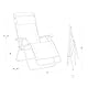 Lafuma Mobilier - Relaxsessel Zero Gravity R Clip - Klappbarer Liegestuhl für Terrasse und Garten - Strapazierfähiges Batyline®-Gewebe - Mehrpositionenliege, Komfortabel, Frankreich - Himmelblau