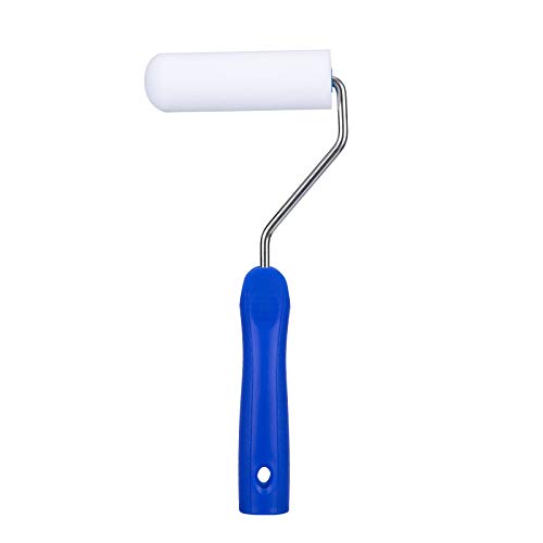 Mister Rui Paint Roller, Foam Paint Roller 4 Inch High-Density, Sponge Refills With Roller Frame (Pack Of 3), Small Paint Roller Set For Home Painting & Diy Projects #TOP4