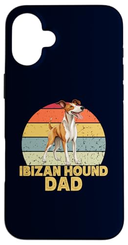Ibizan Hound Dog Dad ���g�� ���B���e�[�W My Dogs Are My Cardio �X�}�z�P�[�X iPhone 16 Plus �p
