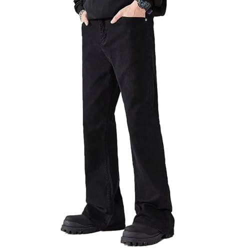 Men's Bell Bottom Jeans Stretch Slim Fit Flared Jeans Vintage Skinny Denim Pants Straight Leg Boot Cut Jeans2