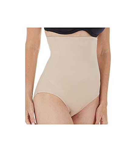 TC Fine Intimates Women's Back Magic Luxury Hi Waist Brief Nude Body Shaper MD