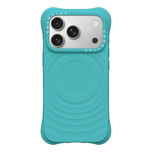 Amazon.co.jp: CASETiFY ウェーブ シリコン iPhone 17 Pro ケース [波