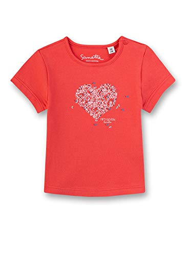 Sanetta Baby-Mädchen Fiftyseven T-Shirt, Rot (Chilli 37007), 56...