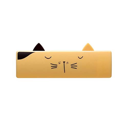 Tragbare enthaarbare Wiederverwendbare Kleidung Enthaarungs-Haustier-Epilierer Klebriger Rollbürstenstoff   Gelb