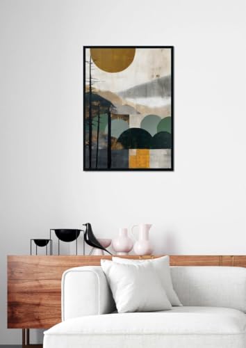 Tableau mural minimaliste de qualité supérieure toile abstraite - 3