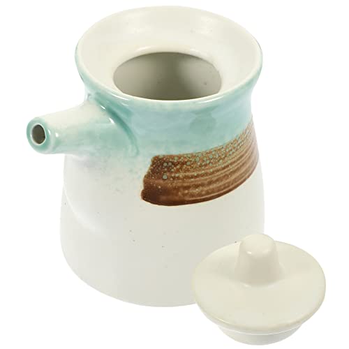 TIDTALEO Distributeur De Vinaigre Céramique Pour Sauce Bouteille Décorative Assaisonnement