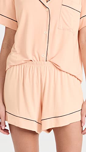 Image of Eberjey Gisele Rib Relaxed Short PJ Set