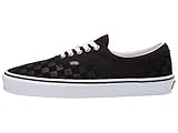 Vans Men's Era Sneaker, Deboss Checkerboard/Black/True White, Size 5