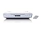 Lenco KCR-150 CD-Unterbau UKW Küchenradio - Bluetooth - Senderspeicher - 2 x 3 Watt RMS -Unterbau-Montage-Kit - AUX-In Eingang - Timer Funktion - Weiß, A003089