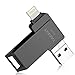 MFi Certified 512GB Flash Drives 3.0 High Speed 3ni1 USB Stick External Storage for iPhone/PC/iPad/Android/More Devices for Photos and Videos Transfer Storage Backup