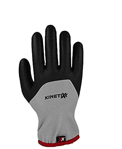 Kinetixx 7000-820-10 X-Winter - Guantes de trabajo (10 pares, con recubrimiento) Cover
