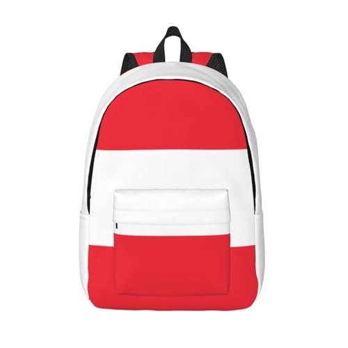 Sac à dos drapeau autrichien WURTON en toile pour homme et femme