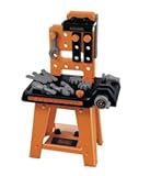  \"Banco de trabajo con herramientas de juguete, BLACK & DECKER.\"