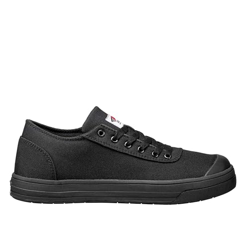 Avenger Blade Work Shoe by FSI Oil Resistant, Slip Resistant, Safety Toe Cap, EVA Midsole, Rubber Outsole, Low Top, A323 - Black/Black Size 7.5 Wide Width by Avenger Work Boots - Image 5