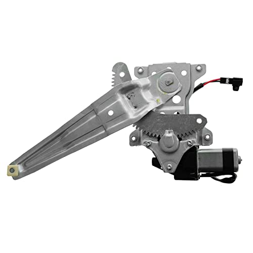 Image of TRQ Rear Passenger Side Power Window Motor and Regulator Assembly Power Compatible with 1996-2002 Toyota 4Runner