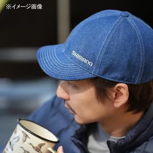 Amazon | [シマノ] デニムキャップ ネイビー CA-033W M | シマノ