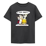 Qualité supérieure 100% coton : Fabriqué en coton peigné ring-spun, ce tee shirt ado allie douceur et résistance. Le tissu épais de 185 g/m² garantit un excellent confort et une tenue durable, lavage après lavage.