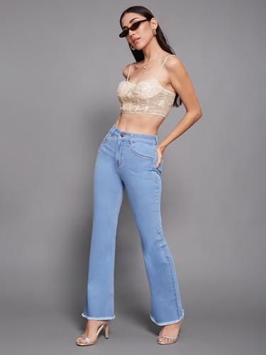Image of Miss Chase Women's Bootcut Fit High Rise Jeans