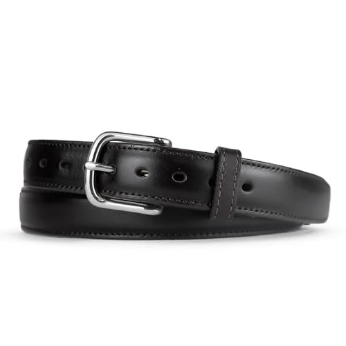 Image of Italian Full Grain Leather Steel Core Dress Belt - Holster CCW Everyday Carry Belt, 1.25 inch Wide