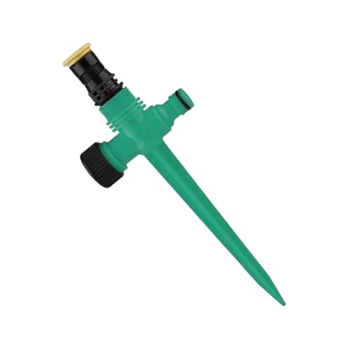Professional Garden Sprinkler with Upgraded 180 Degrees Adjustable Sprays Pattern Strong Pipe for Outdoor Irrigation Leakproof Sprays Head