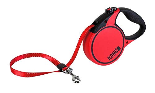 Alcott Kong Retractable Terrain, X-Small, Red, 10' Long