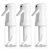 AMOYOX Spray Bottle for hair 3Pack 200ml/6.8oz Fine Mist Spray Bottle Ultra Fine Continuous Spray Water Bottle Fine Mist Sprayer for Hair Styling, Plants, Cleaning, Misting & Skin Care