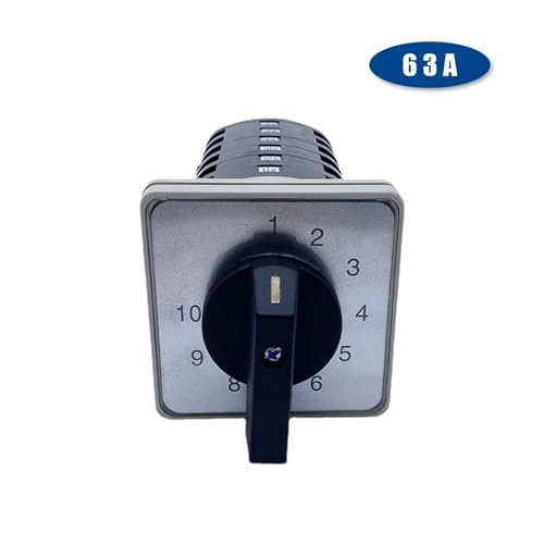 Interrupteur à came rotatif KDHC-63/6 à 10 positions pour machine à souder Bx6 - 4