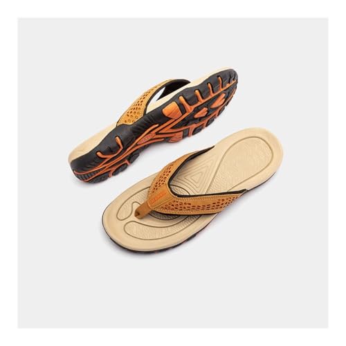 Sandales de plage légères et chaussures de douche kaki homme taille 49 EU - 6