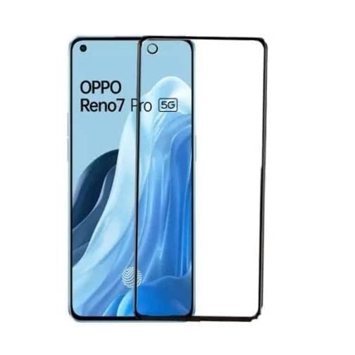 Dashmesh Shopping® Black Tempered Glass For Oppo Reno 7 Pro 5G with Free Installation Kit - 6.55 inches (B0BN6Q6MJF) Amazon Price History, Amazon Price Tracker