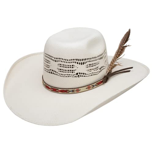 RESISTOL Boys Young Gun Jr 4 Brim Straw Cowboy Hat OS Natural