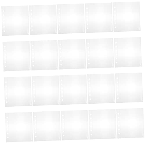 GRIRIW 50pcs 12x12 Scrapbook Page Protectors Page Refill Protectors Scrapbook Binder Pages Scrapbook Refill Page Photo Album Refill Page Scrapbook Page Cover Scrapbook Accessory PVC