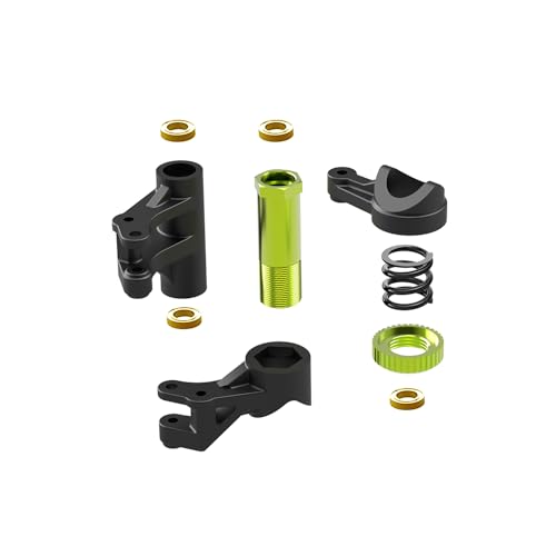 AMORIL Aluminium Steering Servo Saver Set 1/10 RC Car,Complete for RZ001G-A,Part Number R11030