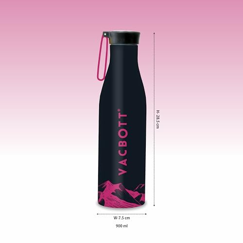 Image of Clay Craft Vacbott Aspen Double Walled|18 Hours Hot and 24 Hours Cold Water Bottle Vacuum Insulated Flask Bottle 860 ml|1 Piece Water Bottle|Travelling|BPA-Free|BIS Certified|1Year Limited Warranty