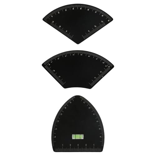 3pcs Reusable Eyebrow Stencils and Mapping Kit