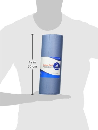 Dynarex Cotton Roll – Non-Sterile, Soft And Absorbent Cotton In An Easy To Tear & Use Roll, 1-Pound, 12” X 56", White, 1 - Dynarex Cotton Roll #TOP7