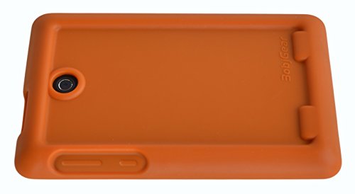 Bobj Rugged Case For Asus Memo Pad 7 Models Me176C, Me176Cx, Me176Ce, K013, K013C (Not For Memo 7 Lte) - Bobjgear Custom Fit - Venting - Sound Amplification - Kid Friendly (Outrageous Orange) #TOP4
