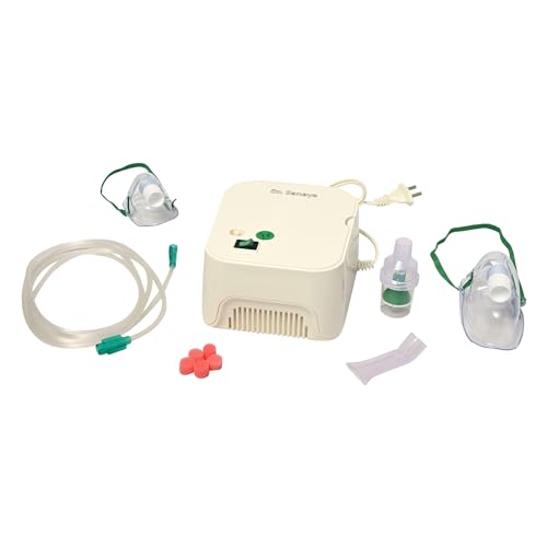 Dr. Sanaya Portable Nebulizer Machine for Adults and Kids – Mini Ultrasonic Inhaler for Effective Respiratory Treatment, Ideal for Asthma, Cold, and Cough Relief