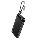 Neoseek 45W Power Bank, Imprescindible para Viajar con para iPhone 17 16 Pro Samsung S24 Ultra